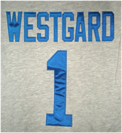 Embroided for sports team